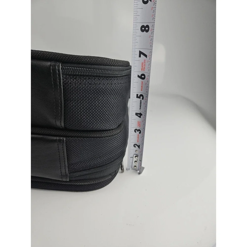 Samsonite Carry On Computer Briefcase Shoulder‎ Bag Black Canvas Black